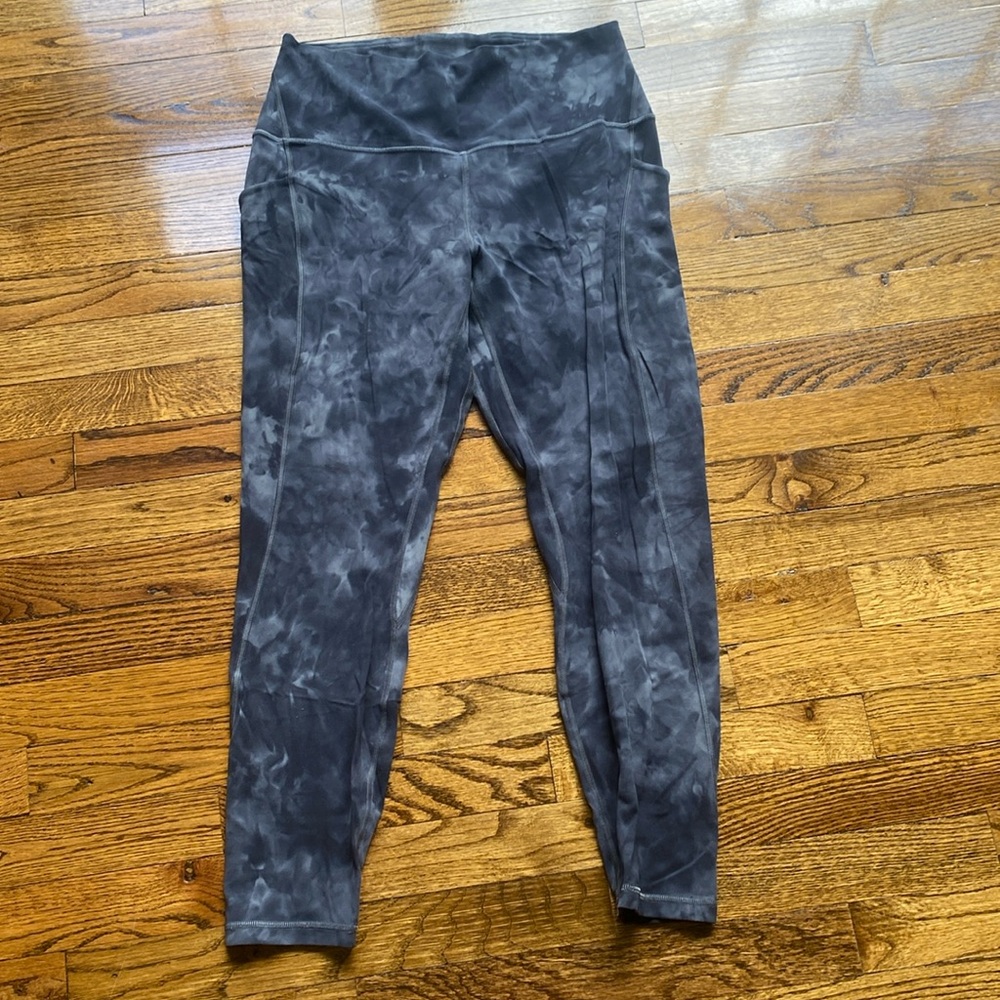 Lululemon Align High Rise Pants in color Diamond Dye Pitch Grey Graphite Grey
